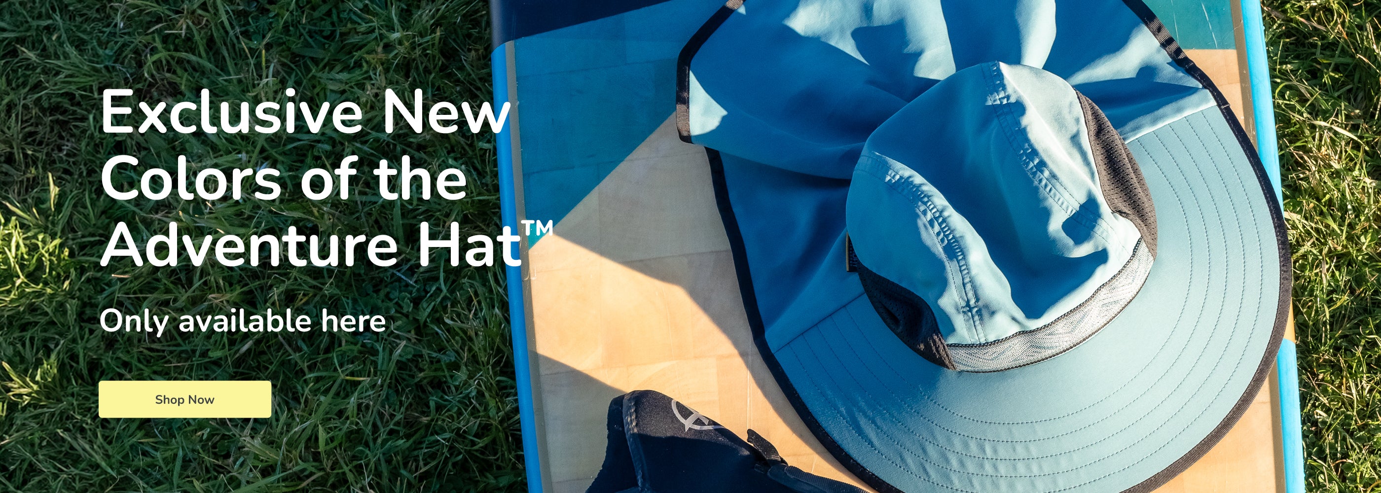 Exclusive new colors of the Adventure Hat only available here, shop now!