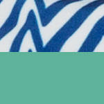 Blue Electric Stripe Sea Spray