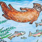 image showing Coloroption RIVER OTTER