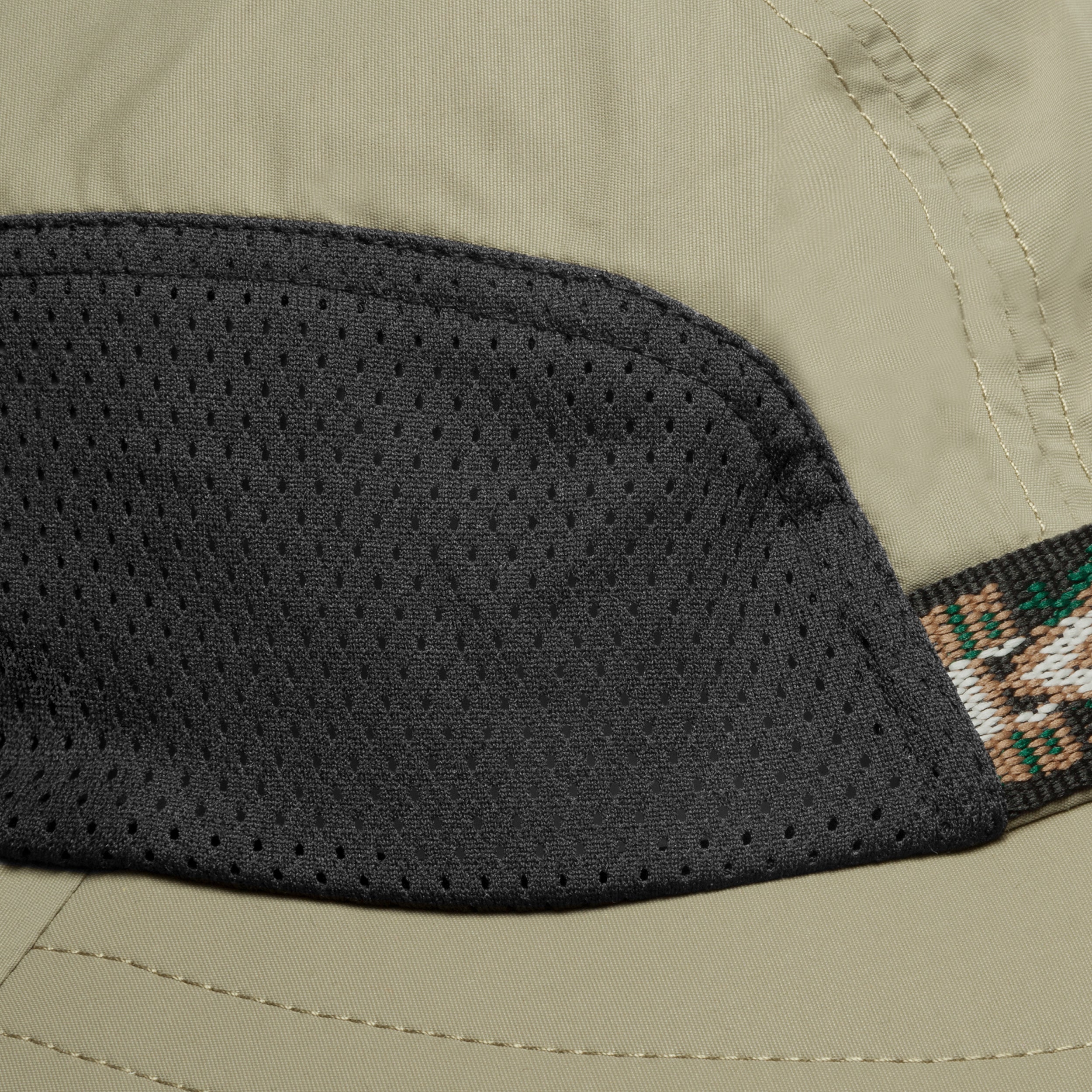A studio photo showing the crown mesh on the Adventure Hat